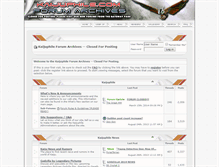 Tablet Screenshot of forums.kaijuphile.com